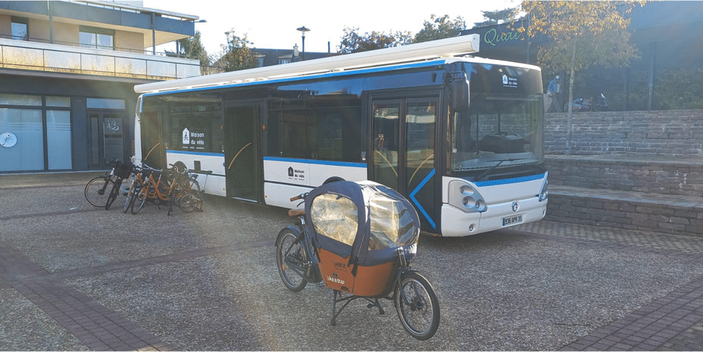bus et vélo Rennes
