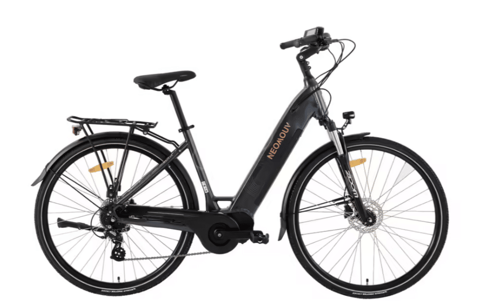 vélo électrique avec batterie centrale