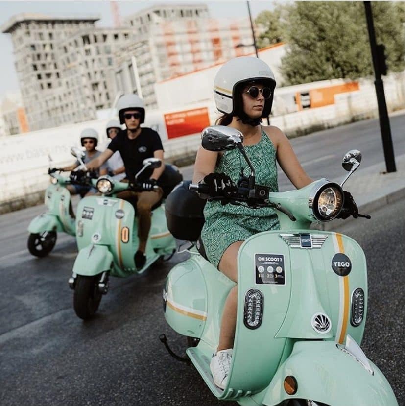 scooters électriques Paris
