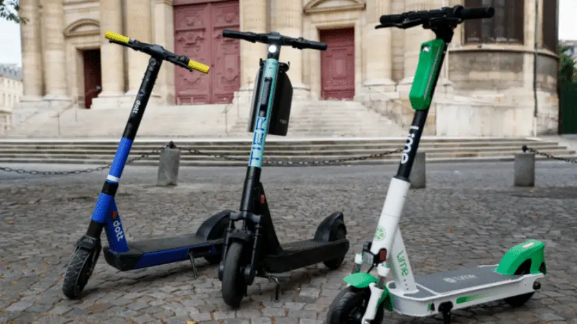 trottinette électrique libre-service paris