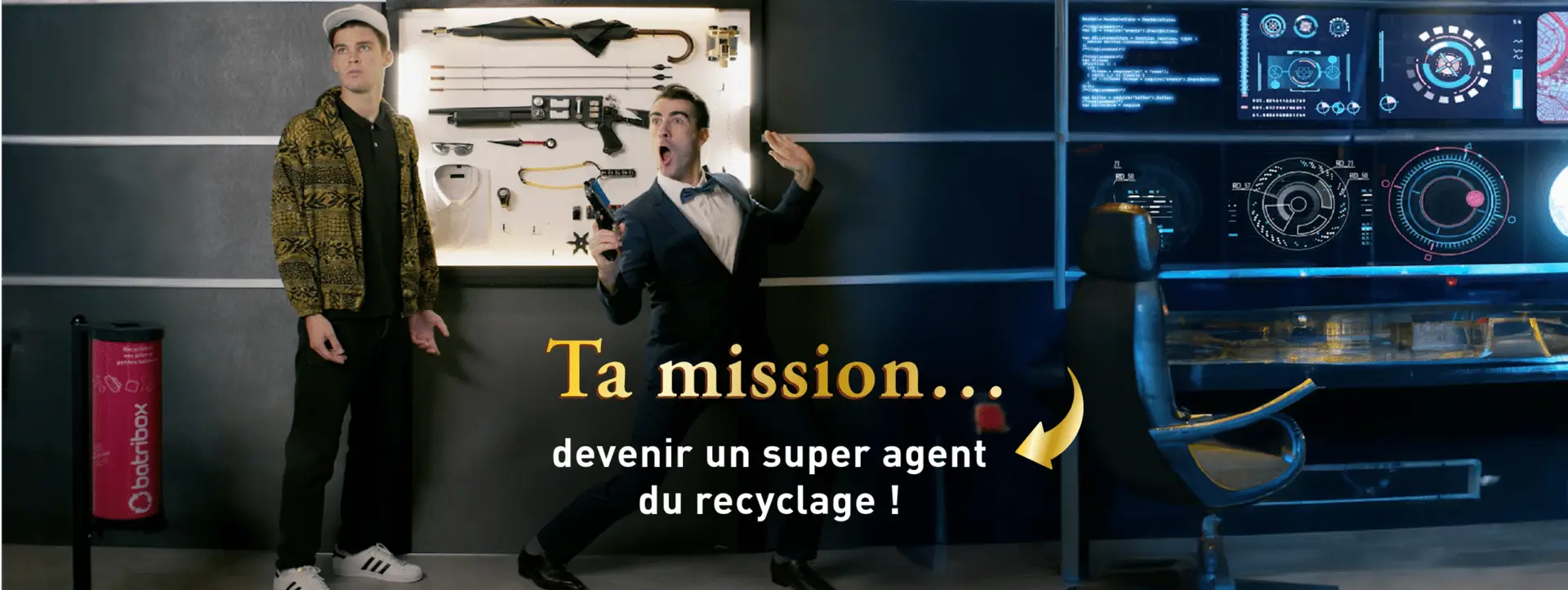 vidéo incitant au recyclage