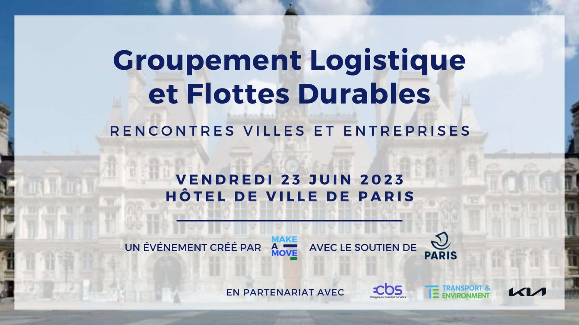 Groupement Logistique et Flottes Durables - Rencontres Villes et Entreprises - partenaires