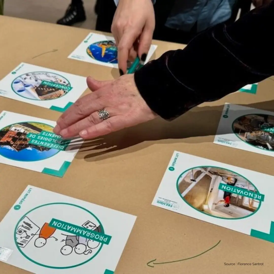 Après la Fresque du climat, l’Observatoire de l’immobilier durable lance son équivalent entièrement consacré aux bâtiments.