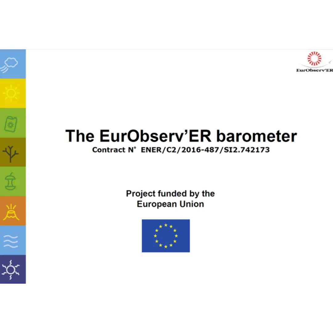 Baromètre Eurobserv’ER sur l’Etat des énergies renouvelables en Europe: En gros progrès, mais encore loin des objectifs! Baromètre Eurobserv’ER sur l’Etat des énergies renouvelables en Europe: En gros progrès, mais encore loin des objectifs!