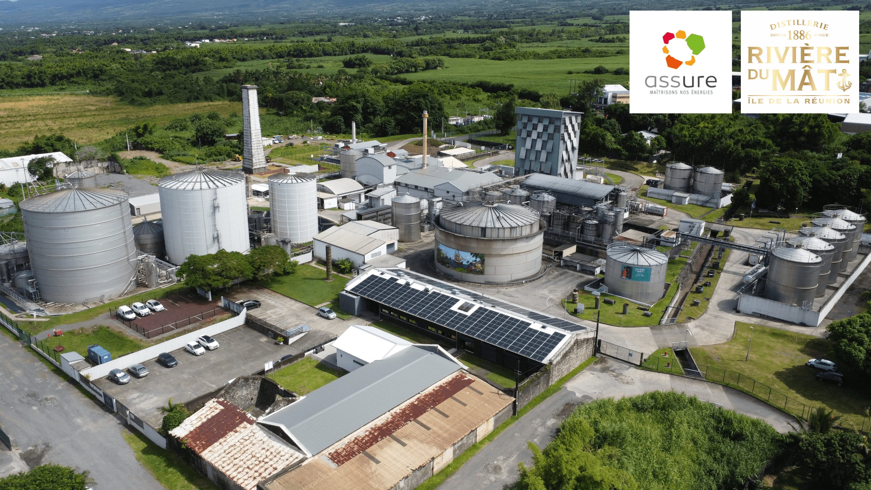À la Réunion, la vieille distillerie de rhum produit plus d'énergies qu'elle n'en consomme ! 8 Certificat label assURE Distillerie Riviere du Mat site web2 min