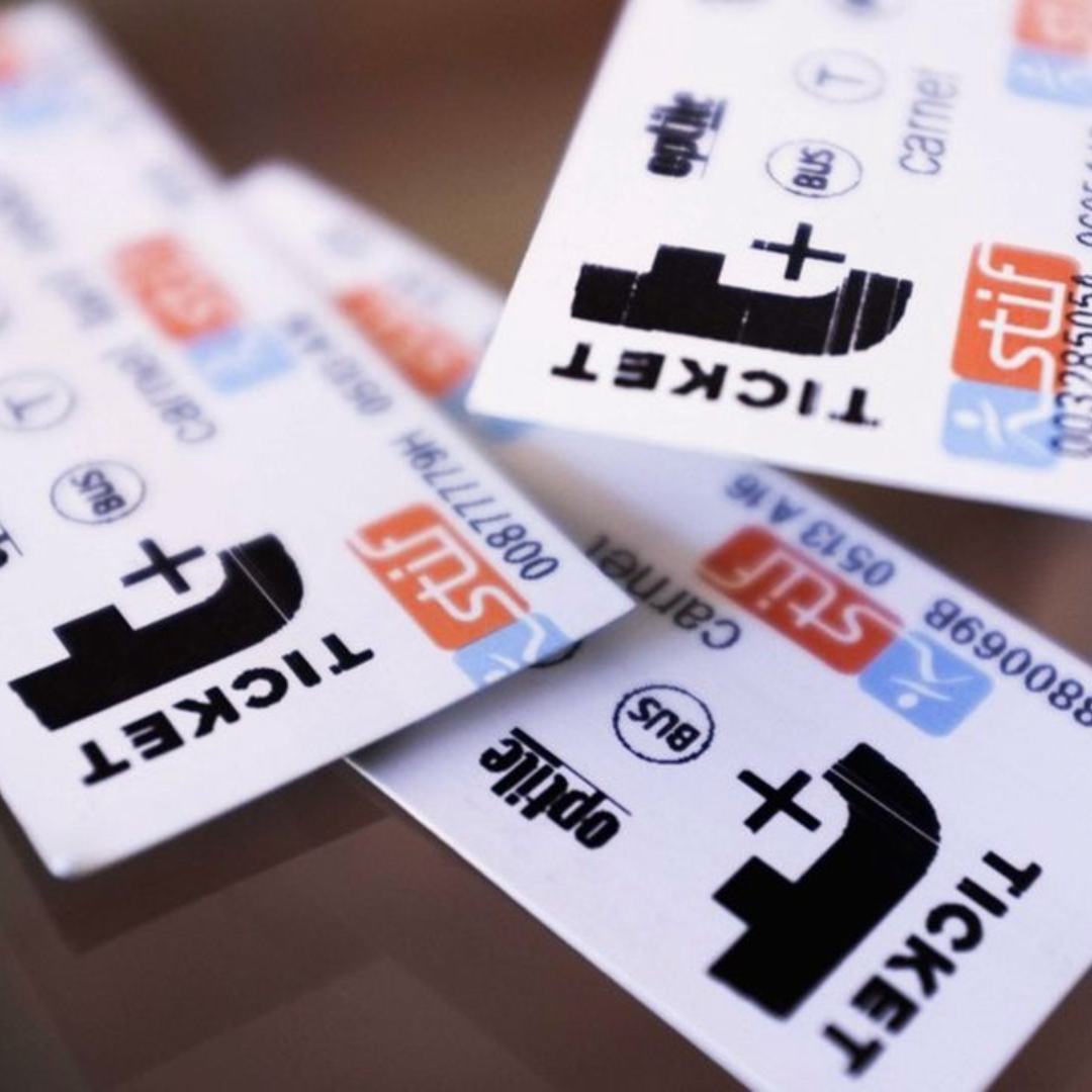 ticket de métro ticket de métro