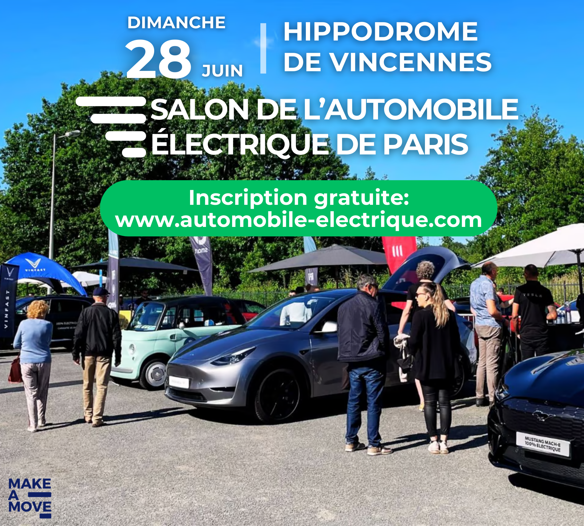 salon de l'automobile électrique de Paris