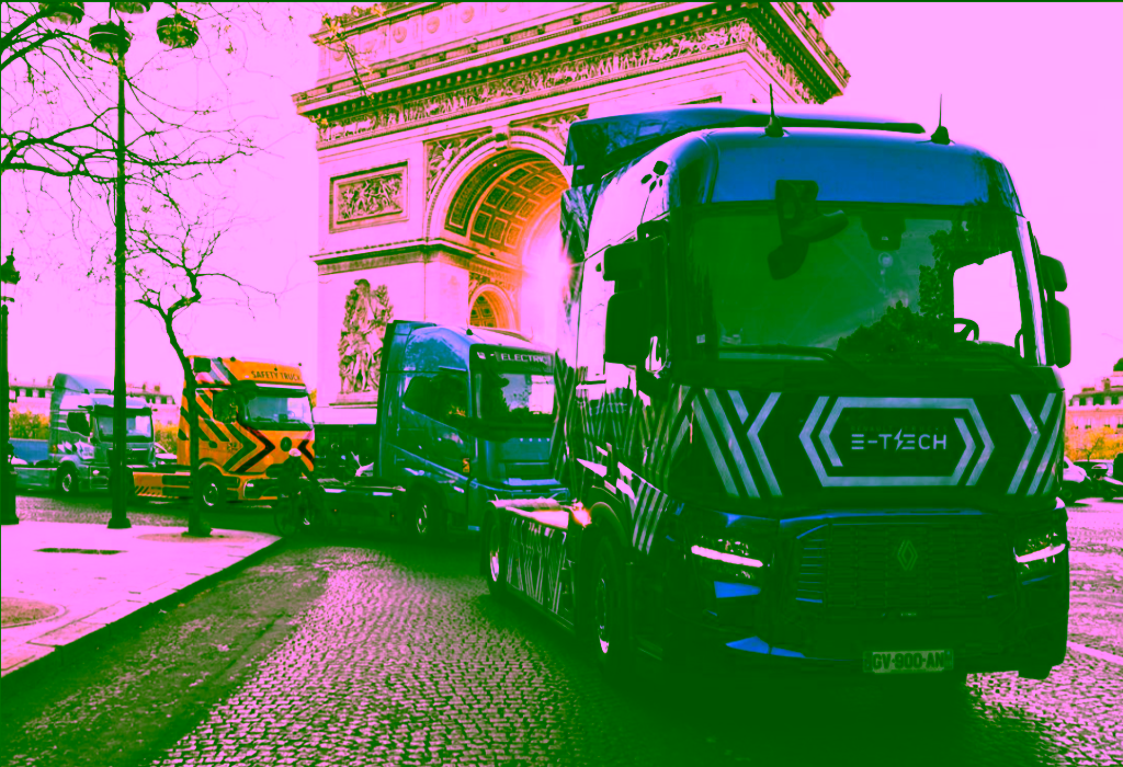 Camions électriques Renault